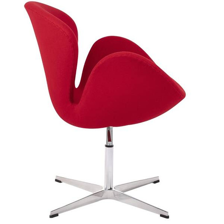 Fotel SWAN PREMIUM regulowany czerwony