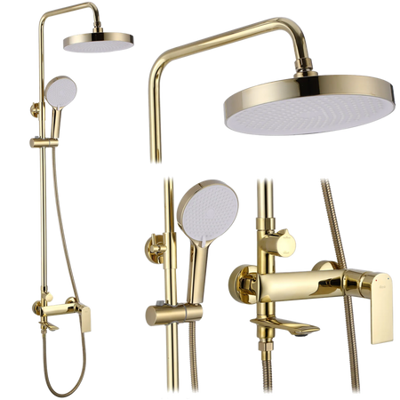 ZESTAW NATRYSKOWY MY2102-78G VENETA ZŁOTY