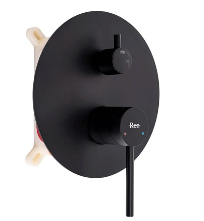 ZESTAW PODTYNKOWY JS-7029B FOSS CLIF CZARNY