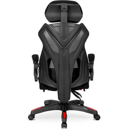 Fotel Obrotowy MAXIMO Czarny/czerwony