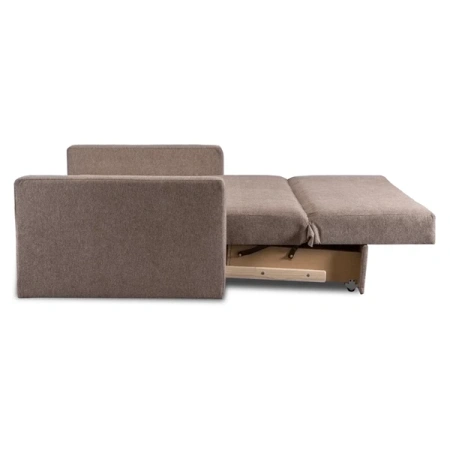 Zestaw 2x Fotel Do Spania Dwuosobowy MILAN 2 Beżowy