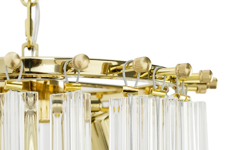 MOOSEE lampa wisząca MURANO L złota