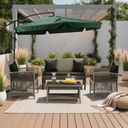 Parasol Ogrodowy AKRON Zielony