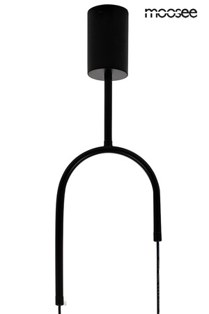 MOOSEE lampa wisząca ACUSTICA czarna