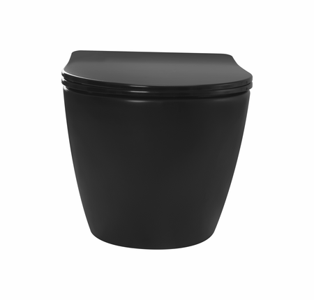 WC - CARLO MINI RIMLESS BLACK MATT