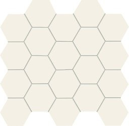 Tubądzin All In White Mozaika White 28,2x30,6