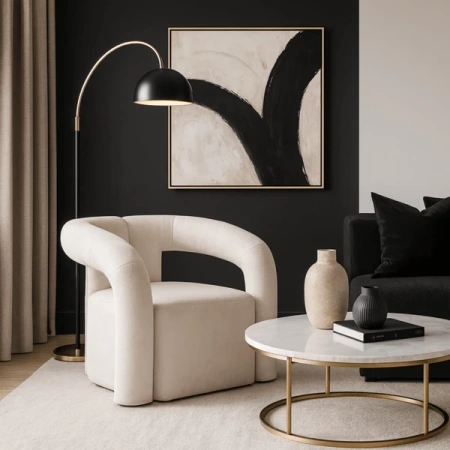 Fotel BRAZIL Kremowy