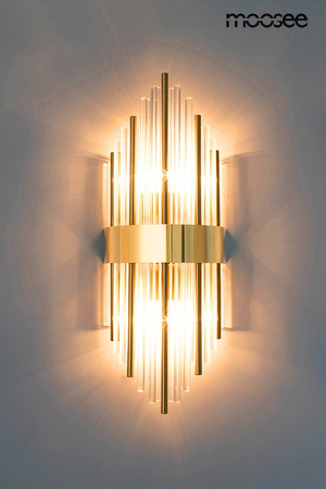 MOOSEE lampa ścienna ARMANDO złota