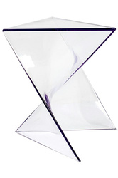 Stolik ZIK transparentny