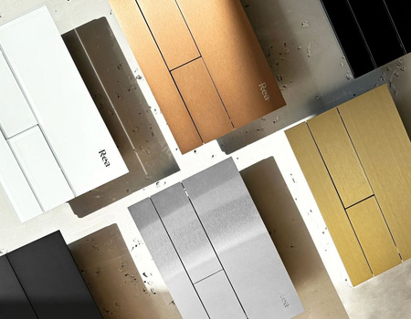 PRZYCISK DO STELAŻA PODTYNKO T STEEL BRUSH COPPER