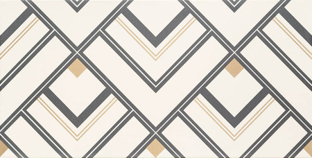 Tubądzin Domino Bonella White Dekor 30,8x60,8