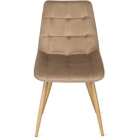Krzesło RODRI Beżowe Welurowe