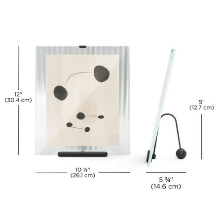 UMBRA ramka na zdjęcia FLUTE 8x10 czarna