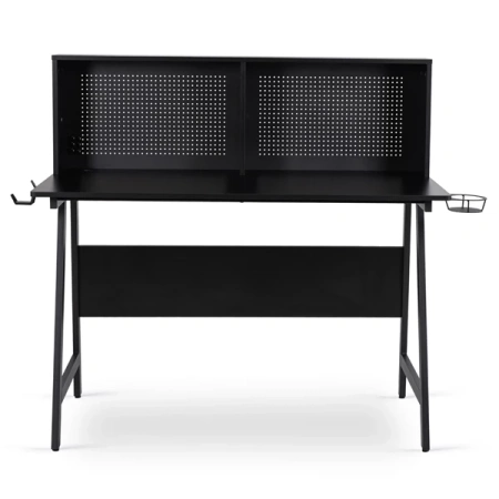 Biurko Gamingowe ROLL 138,5 cm Czarne