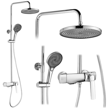 ZESTAW NATRYSKOWY REBEL CHROM