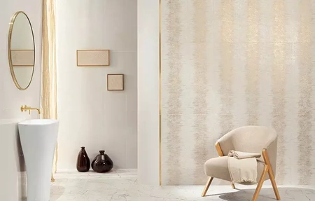 Tubądzin Stardust White Dekor 32,8x89,8