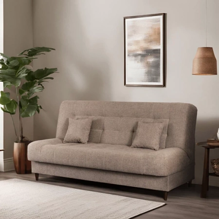 Zestaw 2x Sofa NEPAL Brązowa