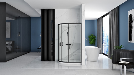 KABINA LOOK BLACK 90x90