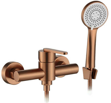 BATERIA PRYSZNICOWA JS-11804BRG ONTARIO MIEDŹ SZCZ