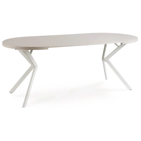 Stół DORIAN 80-160 cm Kaszmir/Biały