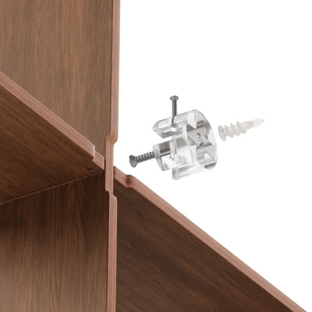 UMBRA półka ścienna MONTAGE               ciemnobrązowa