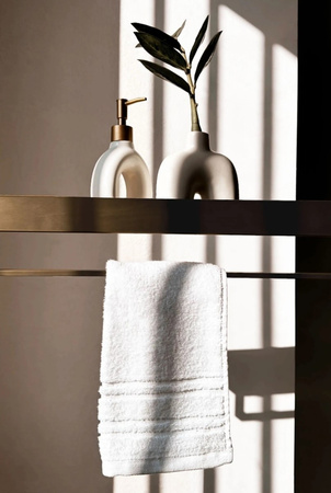 PÓŁKA ŁAZIENKOWA SF01-600-BG BRUSH GOLD