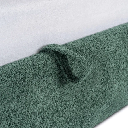 Łóżko 160x200 BRISTOL Zielone Z Pojemnikiem