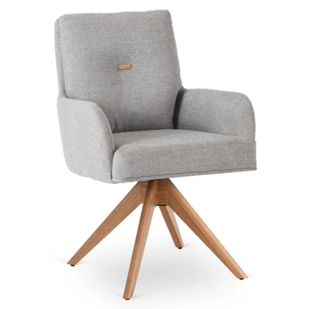 Krzesło Obrotowe BIANCO Szare