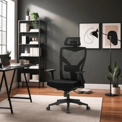 Fotel Obrotowy SPIRAL Czarny