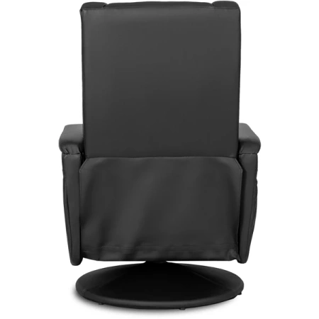 Fotel Obrotowy Masujący SPIKE Czarny Ekoskóra