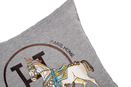 Poduszka dekoracyjna SHP PARIS HOME       szara