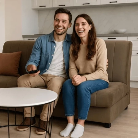 Zestaw 2x Sofa SIGMA Beżowa