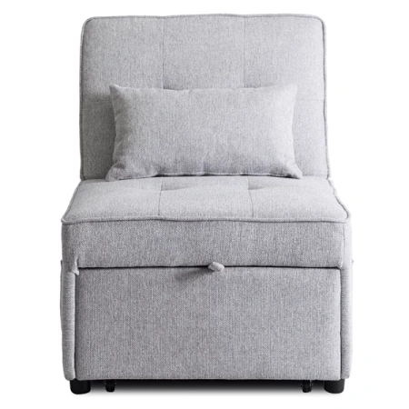 Fotel IBERIS 80 cm Szary