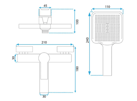 BATERIA WANNOWA MY2021-3B ARGUS CZARNA