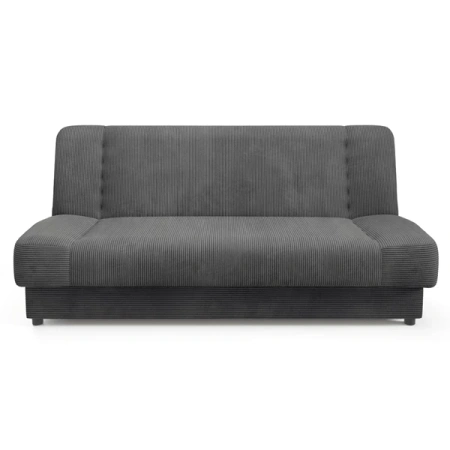 Sofa PIANO Sztruksowa Ciemnoszara