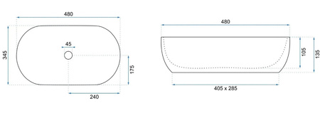 UMYWALKA AMELIA 48 WARM - NABLATOWA