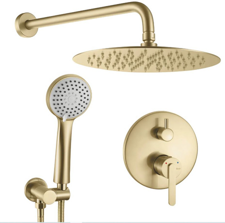 ZESTAW NATRYSKOWY POD JS-1180BG ONTARIO ZŁOTY SZCZ