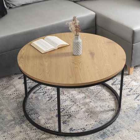 Stolik LELLA MAX Dąb Złoty