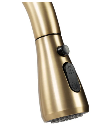 BATERIA KUCHENNA NEST ZŁOTA SZCZOTKOWANA