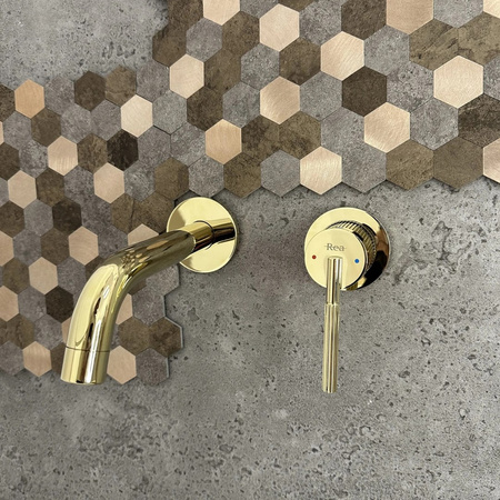 BATERIA UMYWALKOWA PODTY JS-622704-1G ARGON ZŁOTA