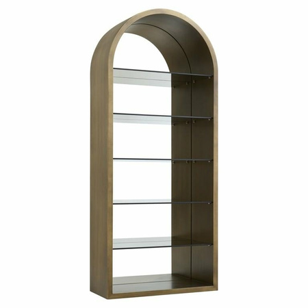 RICHMOND regał BOWIC szczotkowane złoto