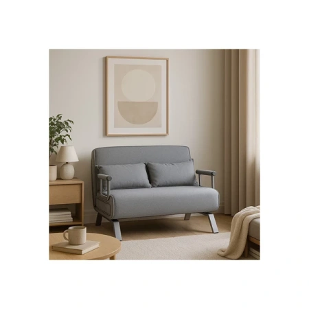 Fotel Dwuosobowy BART 2 Szary