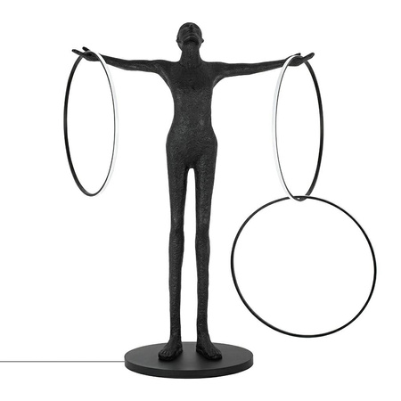 MOOSEE lampa podłogowa HUMAN CIRCULO      włókno szklane
