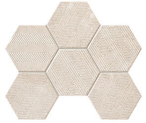 Tubądzin Sfumato Hex Mozaika 22,1x28,9