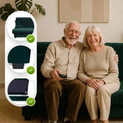 Zestaw 2x Sofa SIGMA Zielona