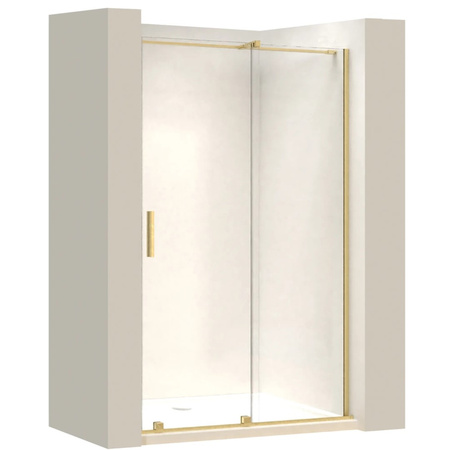 DRZWI PRYSZNICOWE MONTANA BRUSH GOLD 100