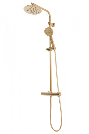 ZESTAW NATRYSKOWY BLISS ZŁOTY TERMOSTAT