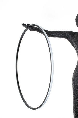 MOOSEE lampa podłogowa HUMAN CIRCULO      włókno szklane