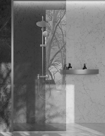 PÓŁKA ŁAZIENKOWA SF02-600 BRUSH