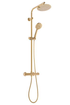 ZESTAW NATRYSKOWY BLISS ZŁOTY TERMOSTAT